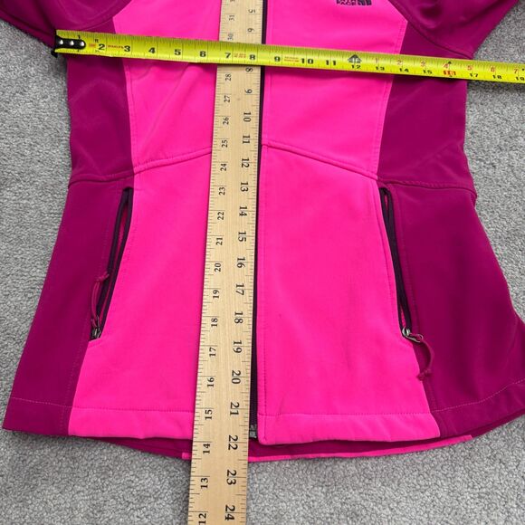 The North Face Nimble Softshell Jacket Womens Small Pink Color-Block Outdoor - Picture 15 of 16